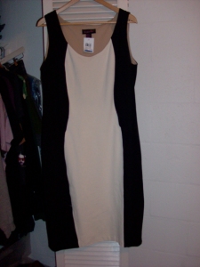 I dub this the penguin dress. $7